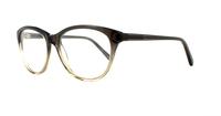 Brown Fade Scout Firework Oval Glasses - Angle