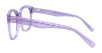 Crystal / Mauve Scout Francis Square Glasses - Side