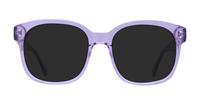 Crystal / Mauve Scout Francis Square Glasses - Sun