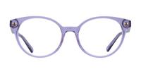 Crystal Mauve Scout Gracie Round Glasses - Front