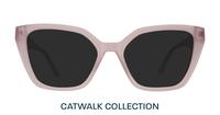 Milky Pink Scout Helen Cat-eye Glasses - Sun