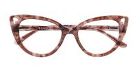 Pink Havana Scout Holly Cat-eye Glasses - Flat-lay
