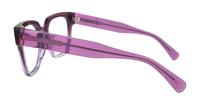 Crystal Purple Scout Jenny Square Glasses - Side