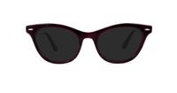 Black/Purple Scout Marilyn Cat-eye Glasses - Sun