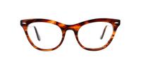 Tortoise Scout Marilyn Cat-eye Glasses - Front