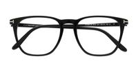 Shiny Black Tom Ford FT5937-B Round Glasses - Flat-lay