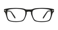 Shiny Black Tom Ford FT5938-B Rectangle Glasses - Front