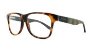 Tortoise/Green Tommy Hilfiger TH1268 Round Glasses - Angle