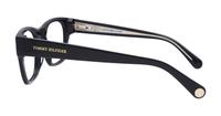 Black Tommy Hilfiger TH1865 Rectangle Glasses - Side