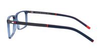 Blue Tommy Hilfiger TH1947 Rectangle Glasses - Side