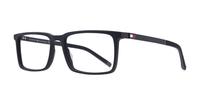 Matte Black Tommy Hilfiger TH1947 Rectangle Glasses - Angle