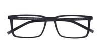 Matte Black Tommy Hilfiger TH1947 Rectangle Glasses - Flat-lay