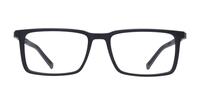 Matte Black Tommy Hilfiger TH1947 Rectangle Glasses - Front