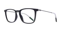 Black Tommy Jeans TJ0061 Rectangle Glasses - Angle