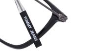 Black Tommy Jeans TJ0061 Rectangle Glasses - Detail
