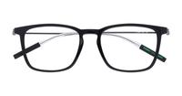 Black Tommy Jeans TJ0061 Rectangle Glasses - Flat-lay