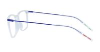 Crystal Blue Tommy Jeans TJ0061 Rectangle Glasses - Side