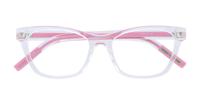 Crystal Tommy Jeans TJ0080 Cat-eye Glasses - Flat-lay