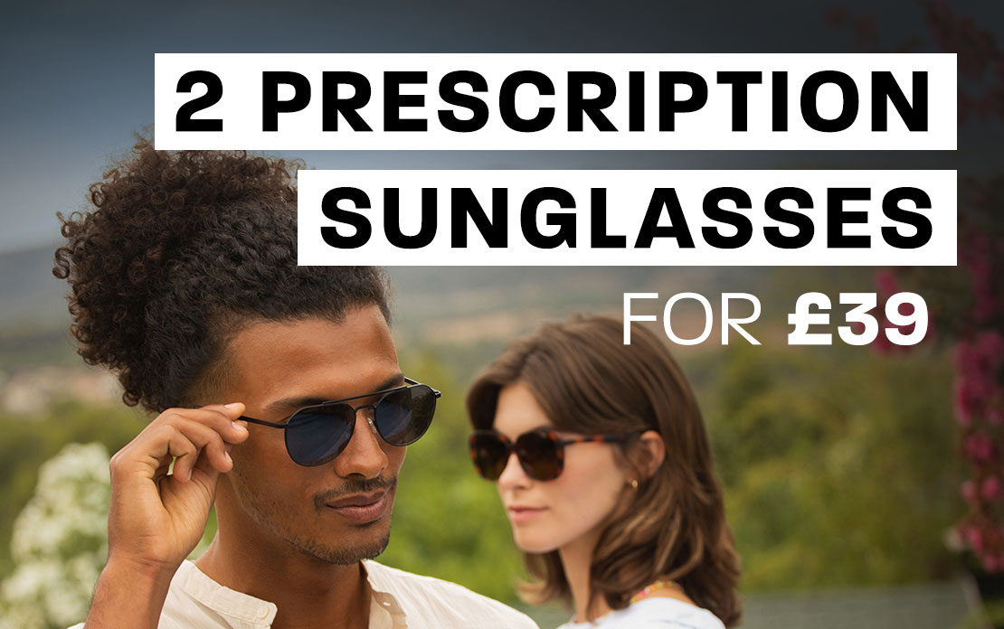 2 prescription sunglasses for £39