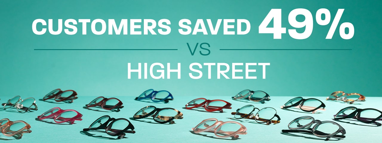 Customers saved 49% vs high street