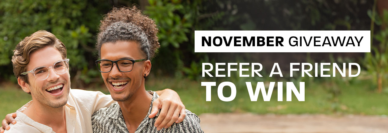 Refer-A-Friend - Big November Giveaway Landing Page