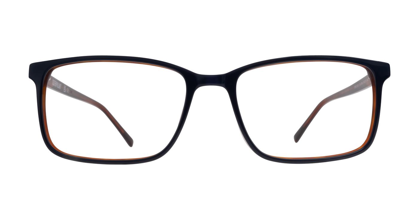 Cat  3530  - Gloss Navy / Brown - Distance, Basic Lenses, No Tints