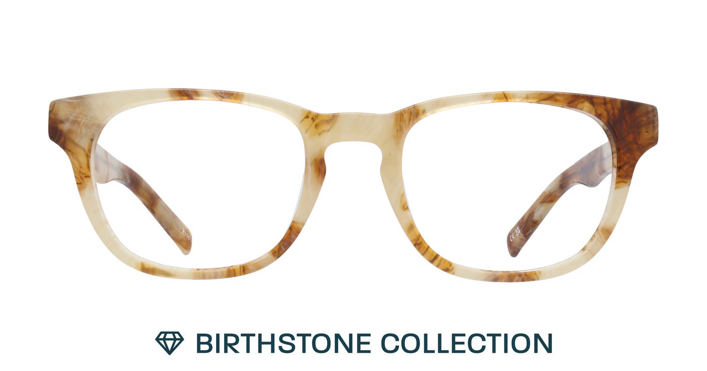 Glasses Direct Andi Birthstone  - Sardonyx - Distance, Basic Lenses, No Tints