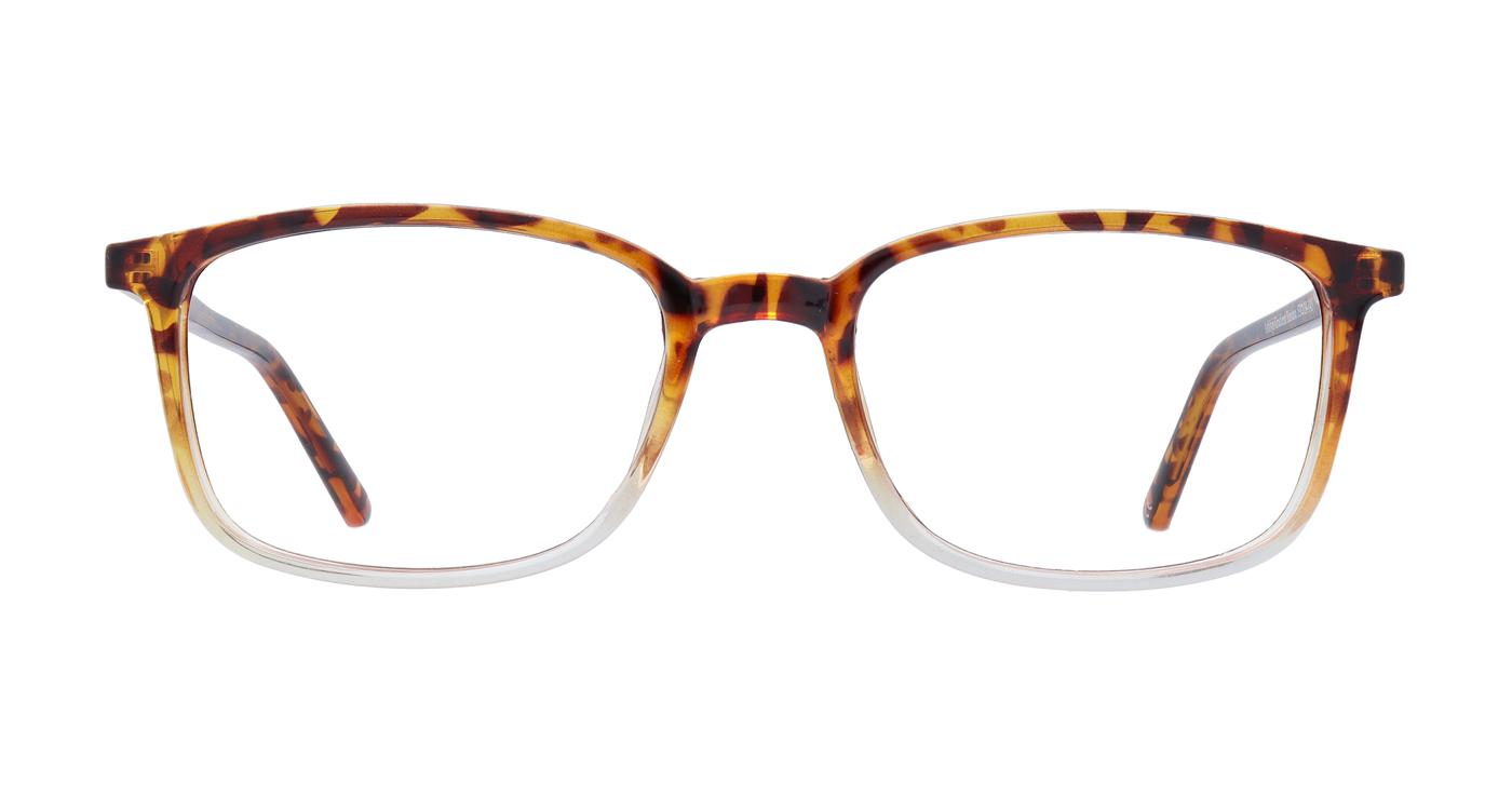 Glasses Direct Ashlyn  - Gradient Havana - Distance, Basic Lenses, No Tints