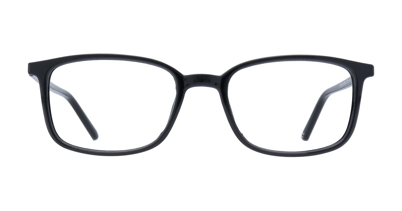 Glasses Direct Ashlyn  - Shiny Black - Distance, Basic Lenses, No Tints