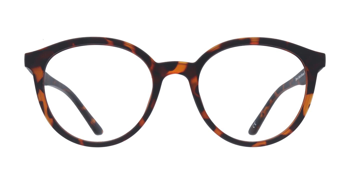 Glasses Direct Bevis  - Matte Havana - Distance, Basic Lenses, No Tints