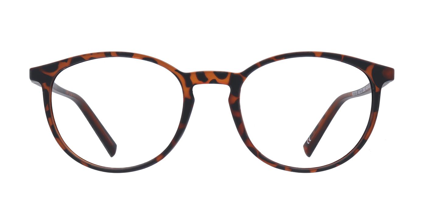 Glasses Direct Boston  - Matte Demi - Distance, Basic Lenses, No Tints