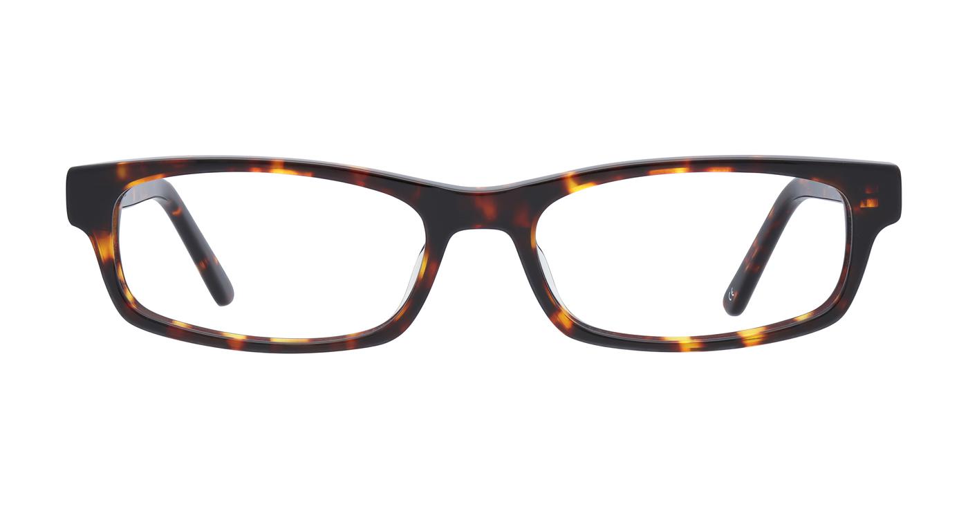 Glasses Direct Brazen-52  - Tortoise - Distance, Basic Lenses, No Tints