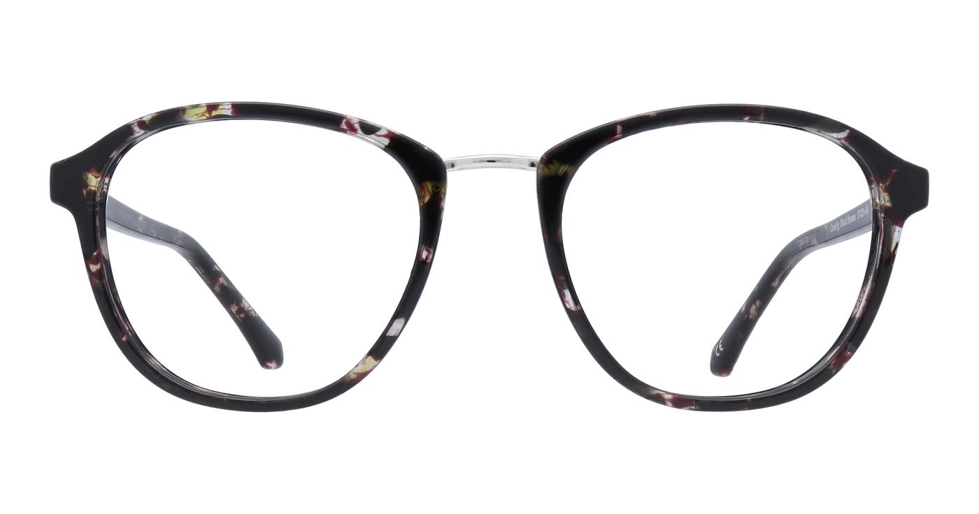 Glasses Direct Cassidy  - Black/Havana - Distance, Basic Lenses, No Tints