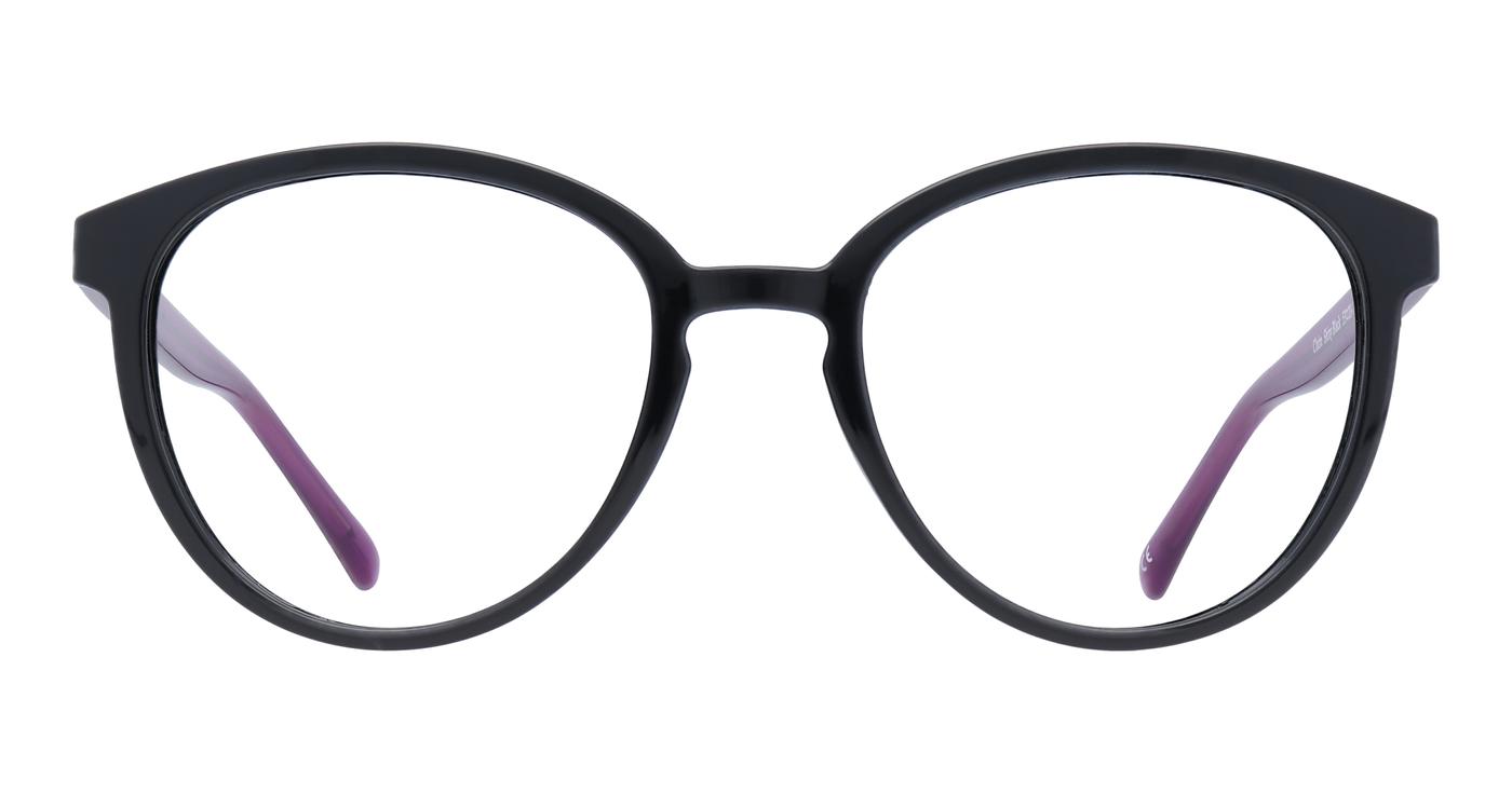 Glasses Direct Claire  - Shiny Black - Distance, Basic Lenses, No Tints