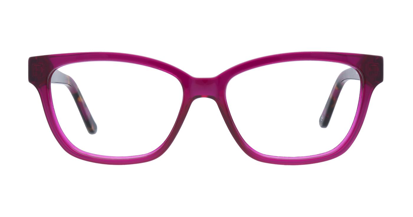 Glasses Direct Clara  - Purple - Distance, Basic Lenses, No Tints