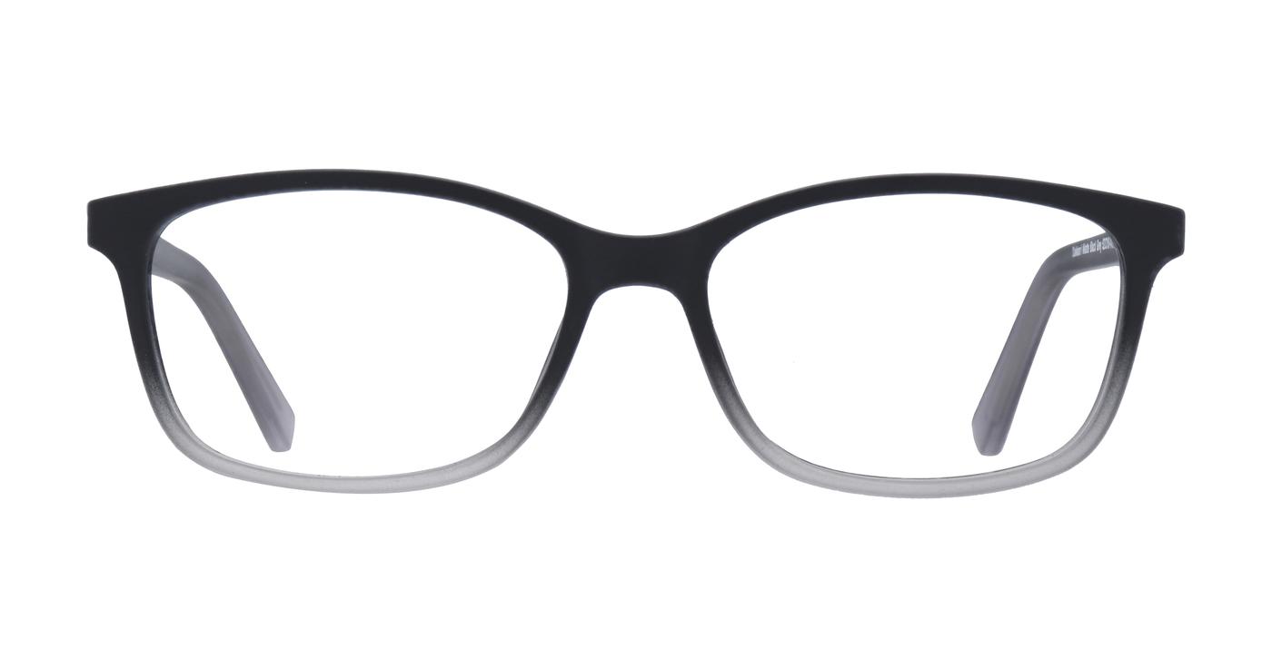 Glasses Direct Dakari  - Matte Black/Grey - Distance, Basic Lenses, No Tints