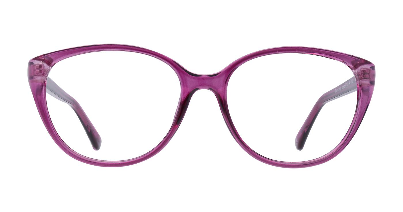 Glasses Direct Dawn  - Shiny Purple - Distance, Basic Lenses, No Tints