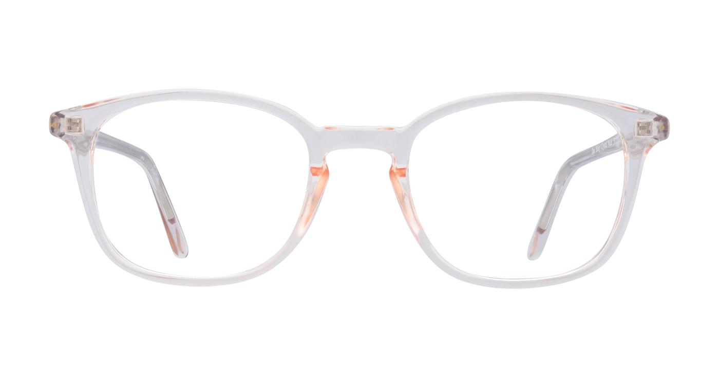 Glasses Direct Dax  - Shiny Crystal Nude - Distance, Basic Lenses, No Tints