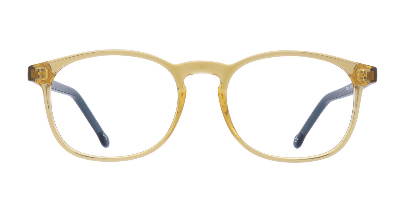 Glasses Direct Delaney  - Yellow Crystal - Distance, Basic Lenses, No Tints