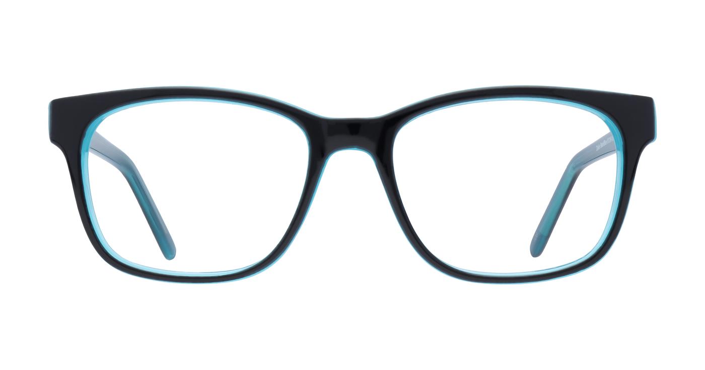 Glasses Direct Diallo  - Black / Blue - Distance, Basic Lenses, No Tints