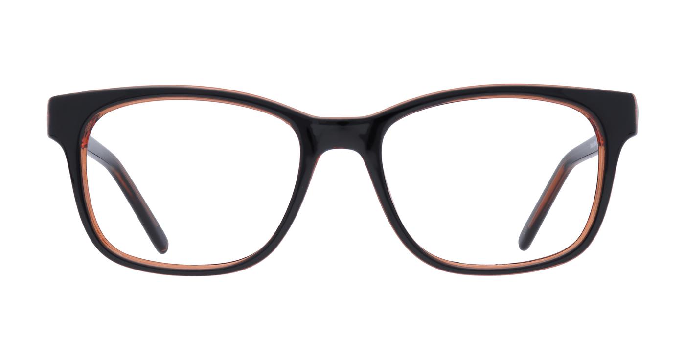 Glasses Direct Diallo  - Black / Brown - Distance, Basic Lenses, No Tints