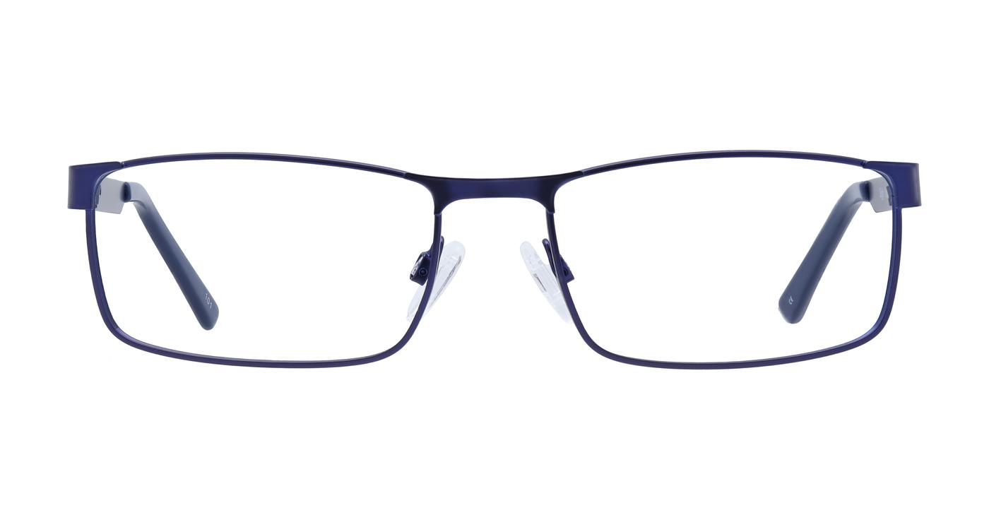 Glasses Direct Digby  - Matte Blue - Distance, Basic Lenses, No Tints