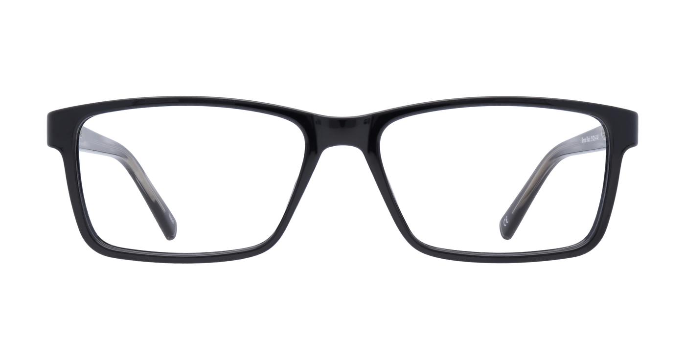 Glasses Direct Doran  - Black - Distance, Basic Lenses, No Tints