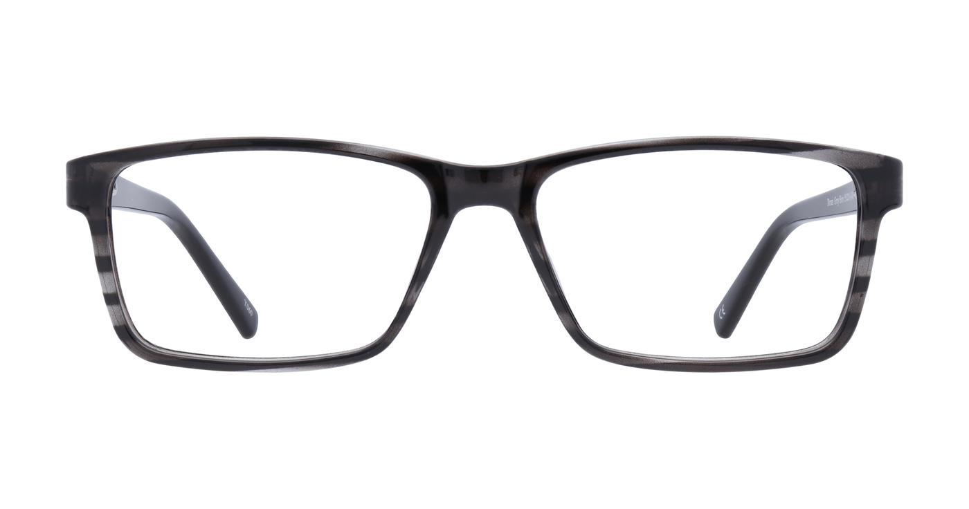 Glasses Direct Doran  - Grey / Horn - Distance, Basic Lenses, No Tints