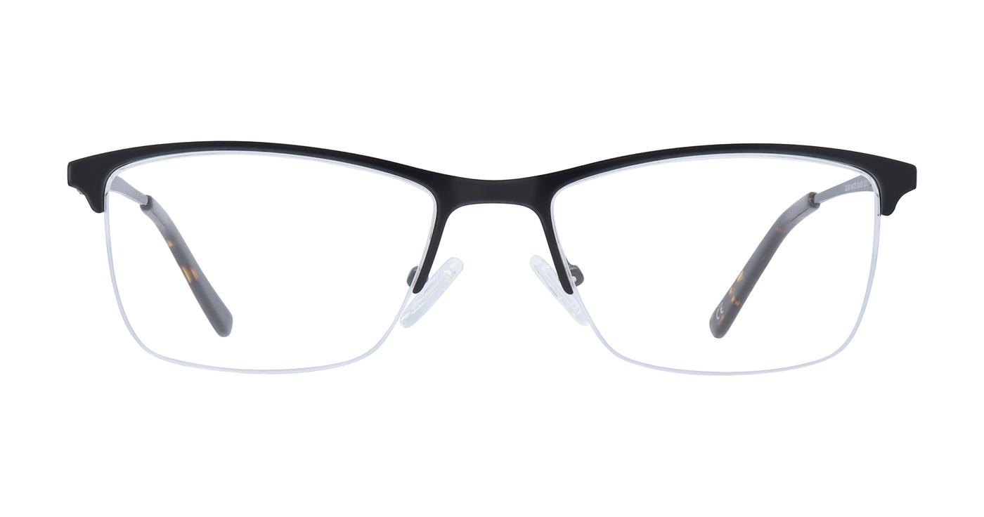 Glasses Direct Elise  - Matte Black - Distance, Basic Lenses, No Tints