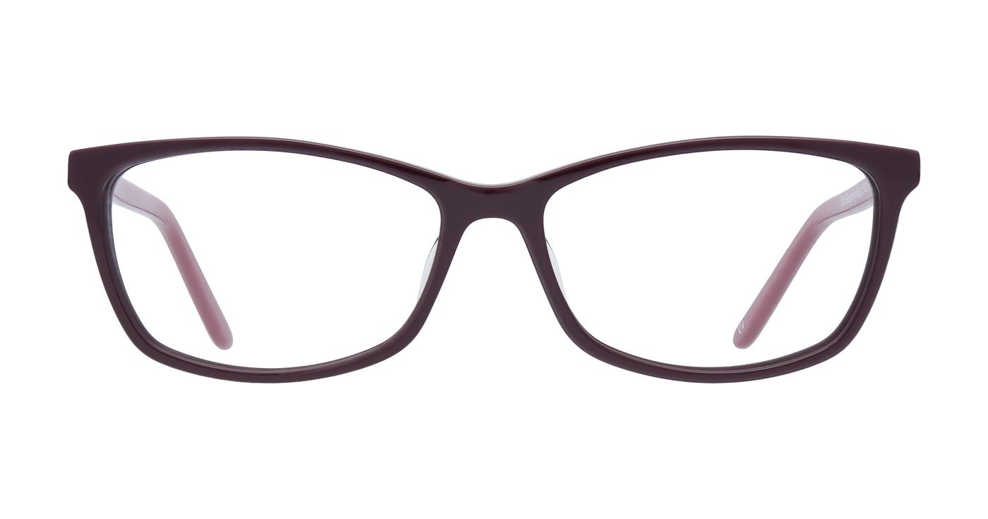 Glasses Direct Ella  - Burgundy/Pink - Distance, Basic Lenses, No Tints