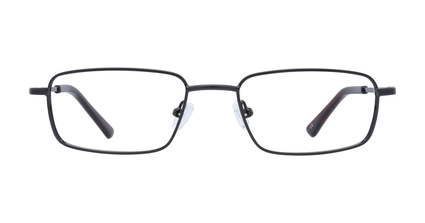 Glasses Direct Ellis  - Black - Distance, Basic Lenses, No Tints