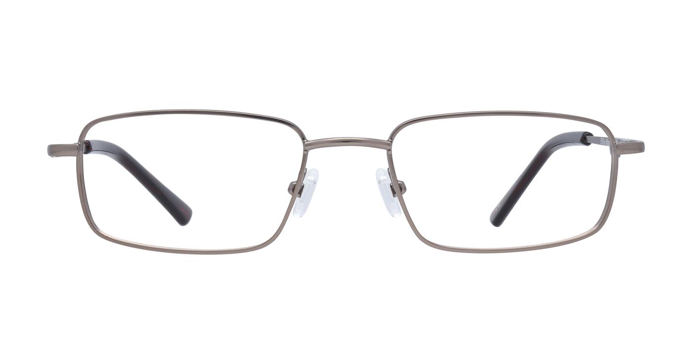 Glasses Direct Ellis  - Matte Gunmetal - Distance, Basic Lenses, No Tints