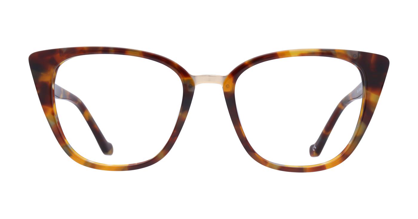 Glasses Direct Faith  - Havana - Distance, Basic Lenses, No Tints