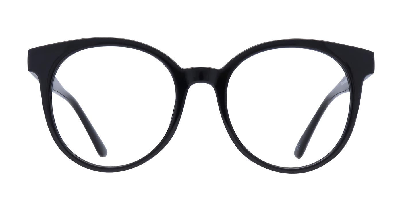 Glasses Direct Florence  - Black - Distance, Basic Lenses, No Tints